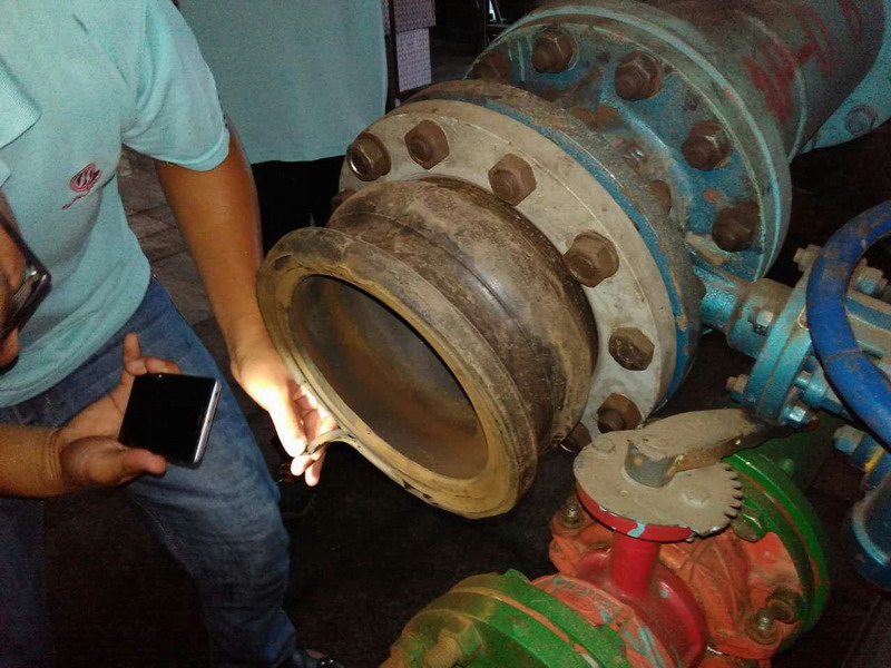 【報告】有關客戶反饋DN200橡膠接頭拉脫 【報告】有關客戶反饋DN200橡膠接頭拉脫