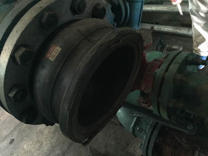 【報告】有關客戶反饋DN200橡膠接頭拉脫 【報告】有關客戶反饋DN200橡膠接頭拉脫