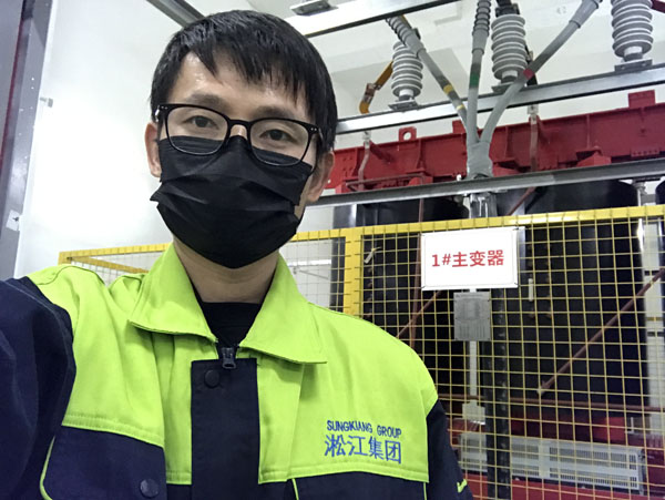 【施工過程】寶龍地產35kv變電站主變器減震降噪